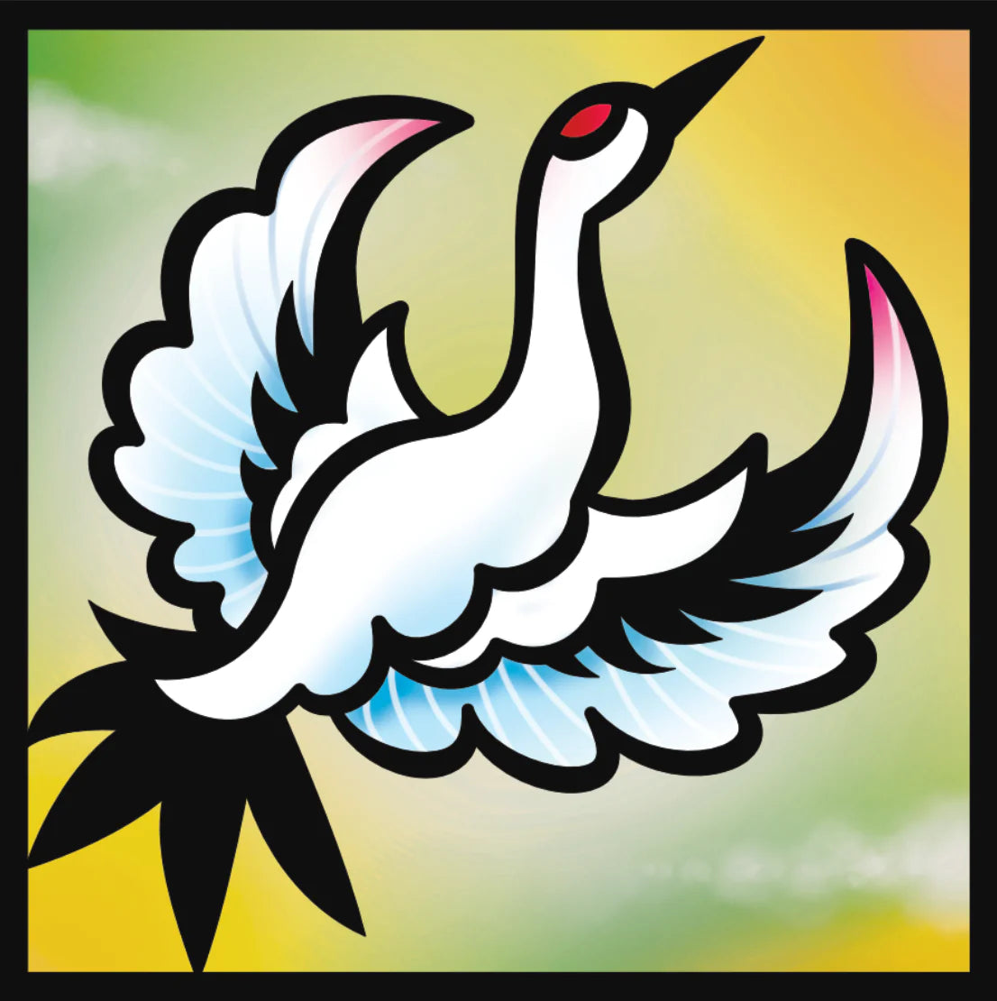 Japanese "鶴 Crane"【難易度:1】【EXP:20 GOLD:20】