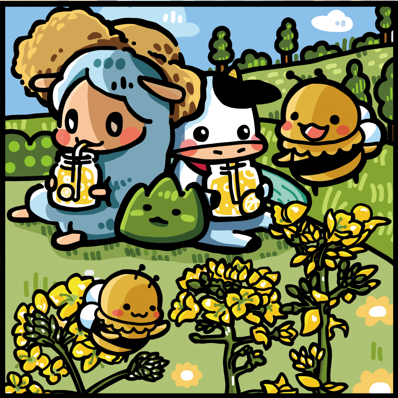 ばむへい:はちみつレモン【難易度:3】【EXP:80 GOLD:80】