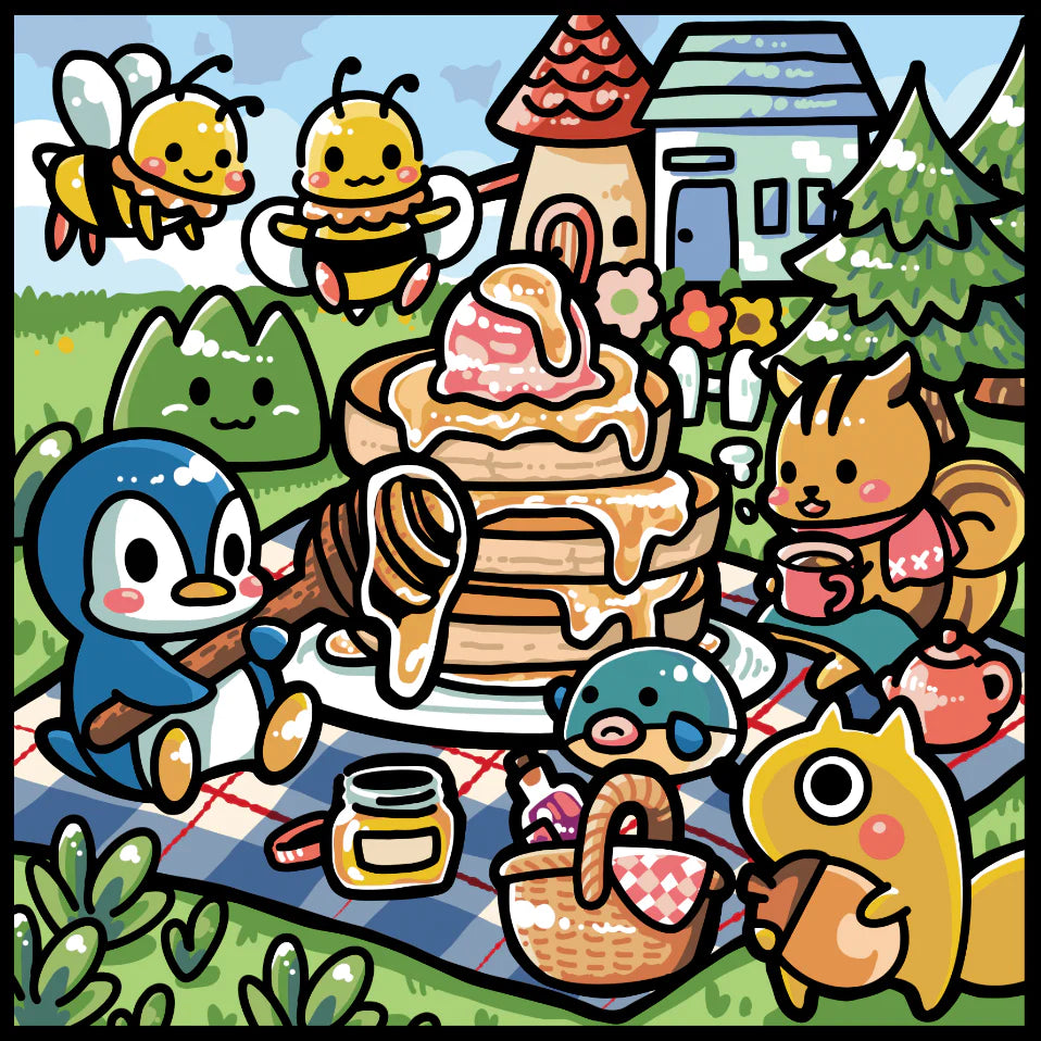ばむへい:パンケーキ会【難易度:3】【EXP:80 GOLD:80】
