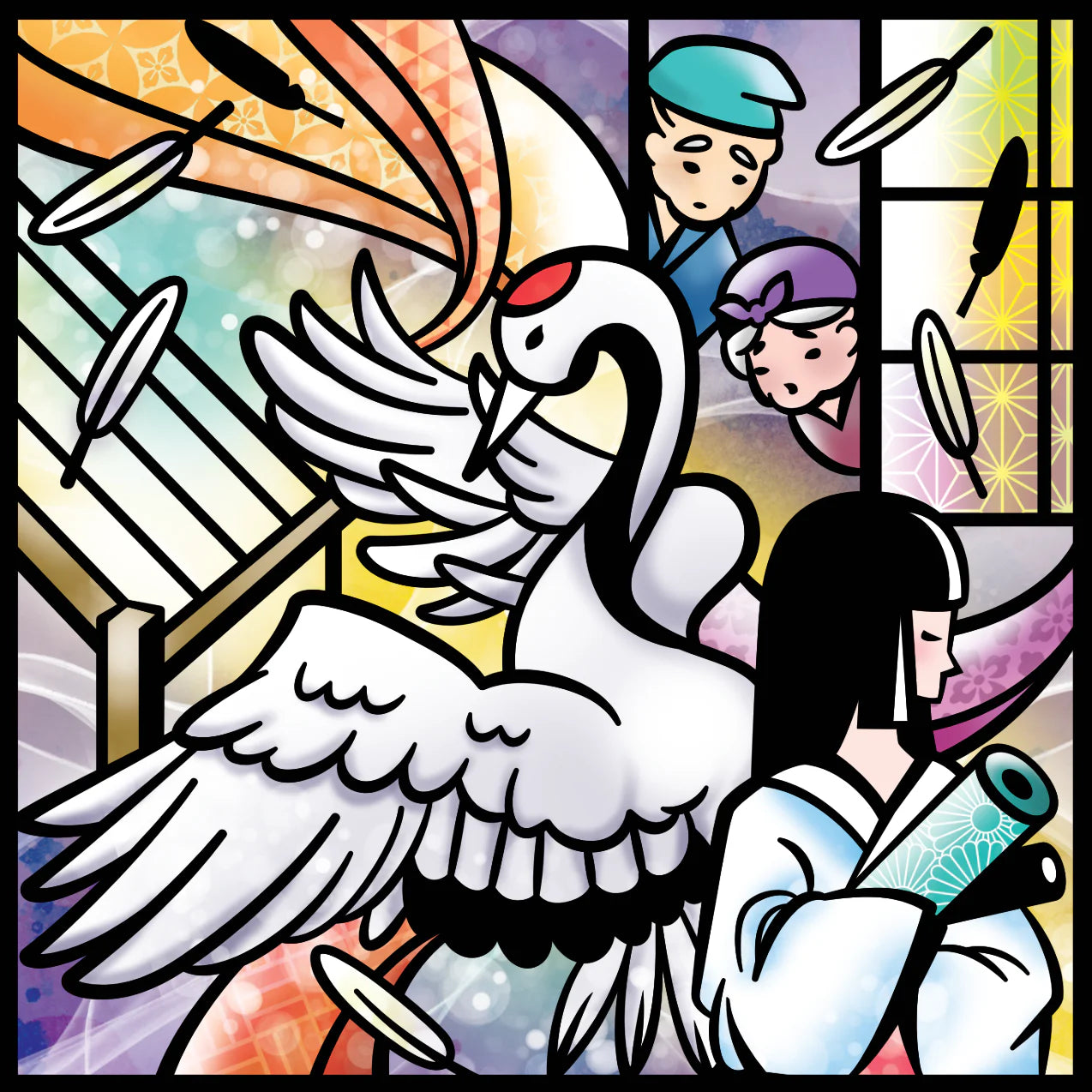 日本の童話 “鶴の恩返し” 【難易度:3】【EXP:40 GOLD:40】