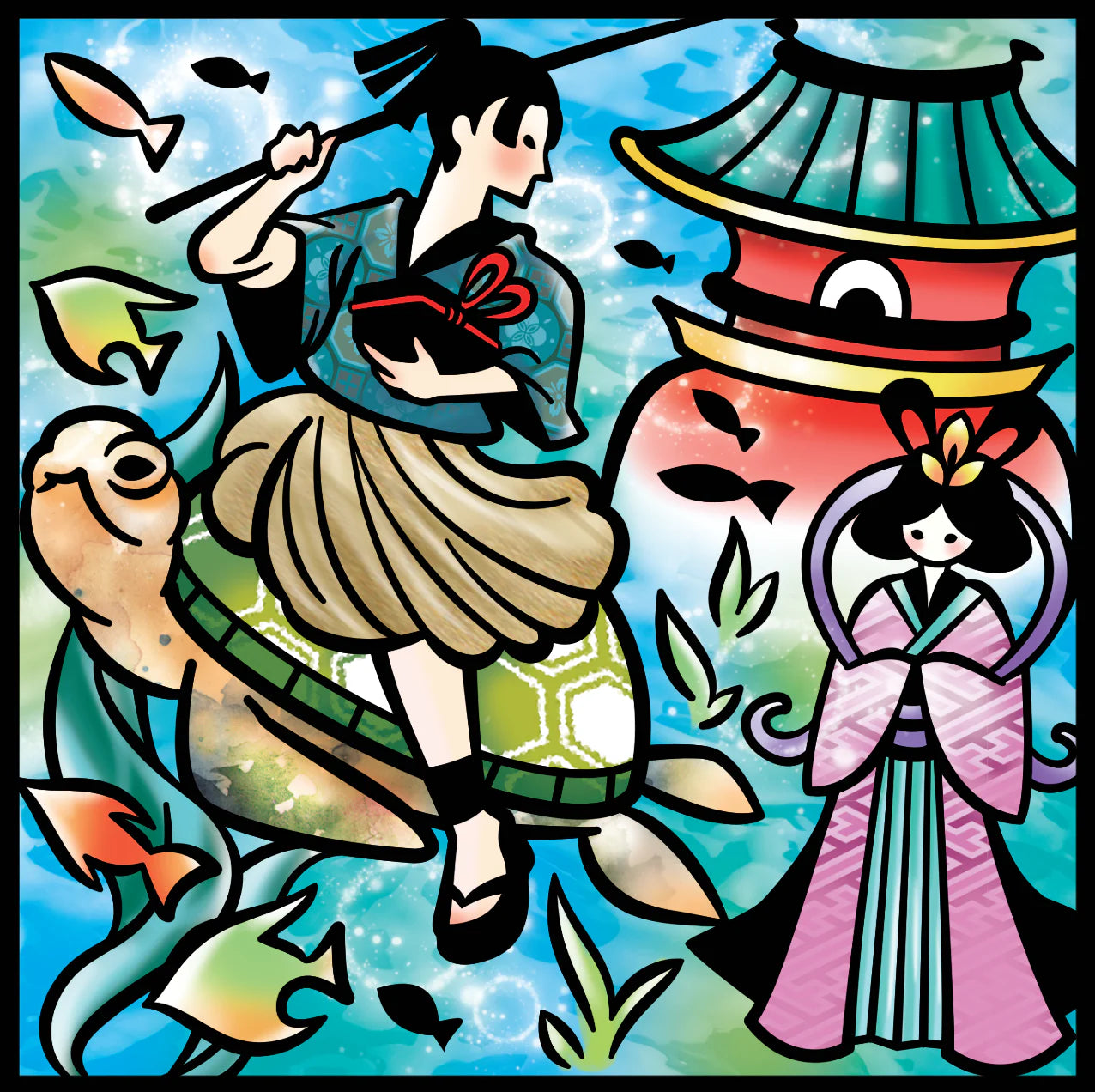 日本の童話 “浦島太郎”【難易度:3】【EXP:40 GOLD:40】