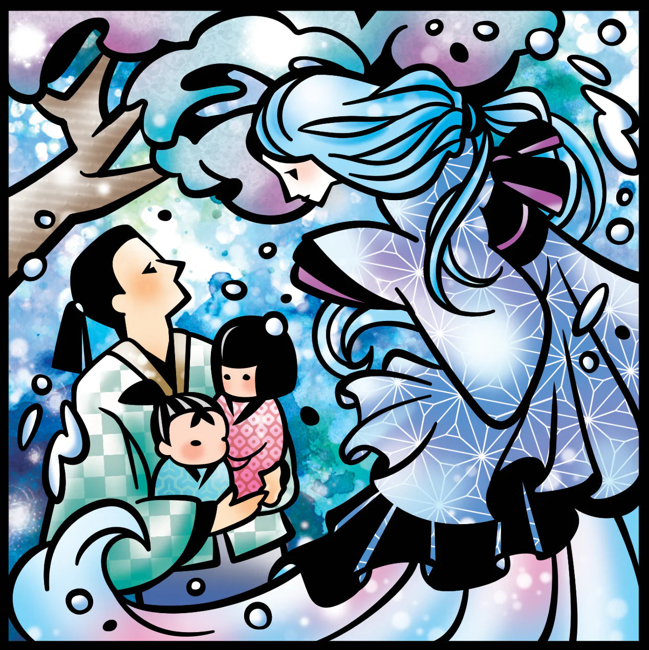 日本の童話 “雪女” 【難易度:3】【EXP:40 GOLD:40】