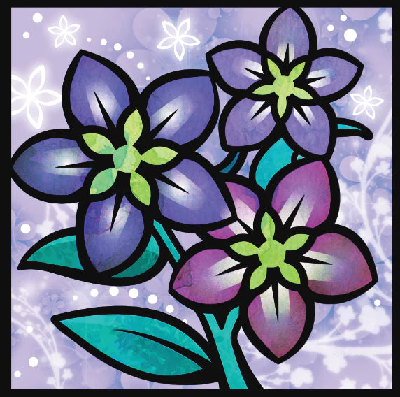 Little Flowers Forget-me-not Purple【難易度:1】【EXP:20 GOLD:20】