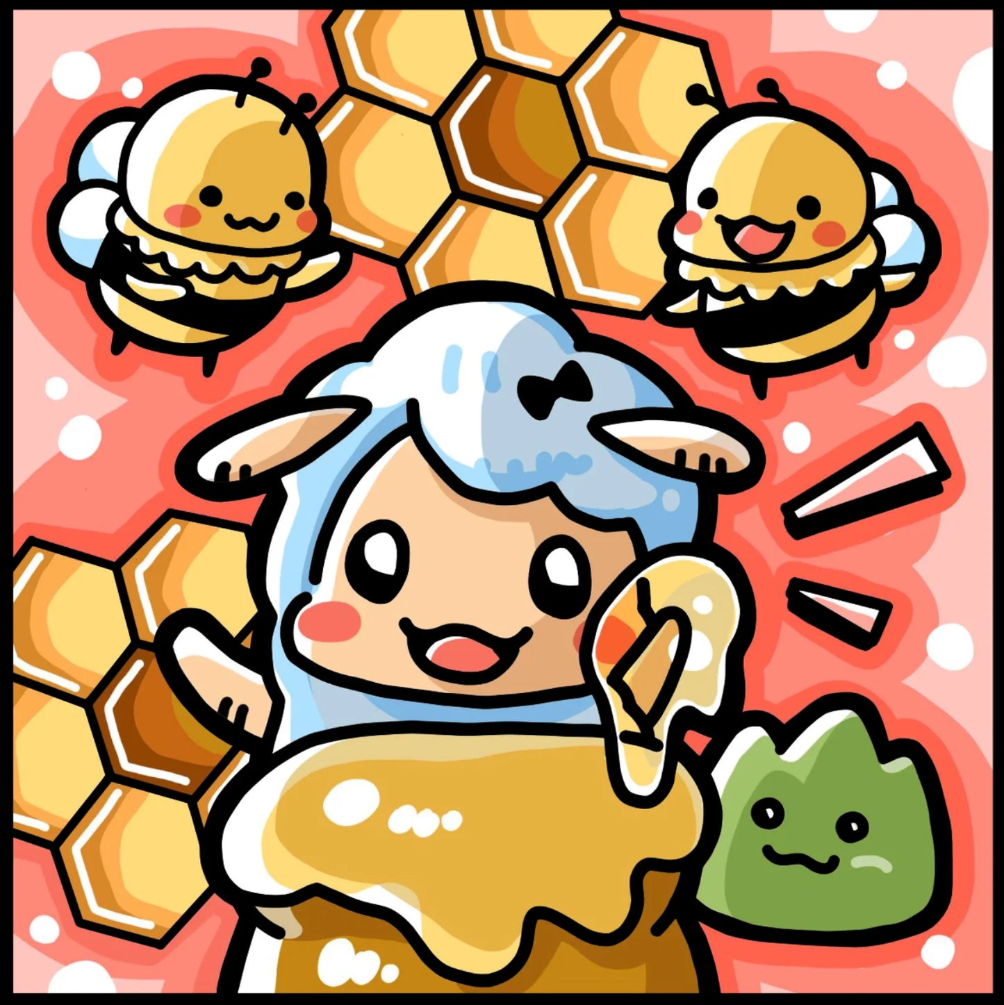 ばむへい:はちみつ大好きめ~ちゃん【難易度:3】【EXP:80 GOLD:80】