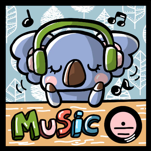 ばむへい:ばむコアラ "MUSIC" 【難易度:2】【EXP:20 GOLD:20】