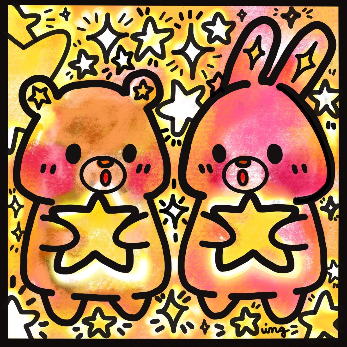vvinnieillustration 一起擁抱星星吧【難易度:2】【EXP:20 GOLD:20】
