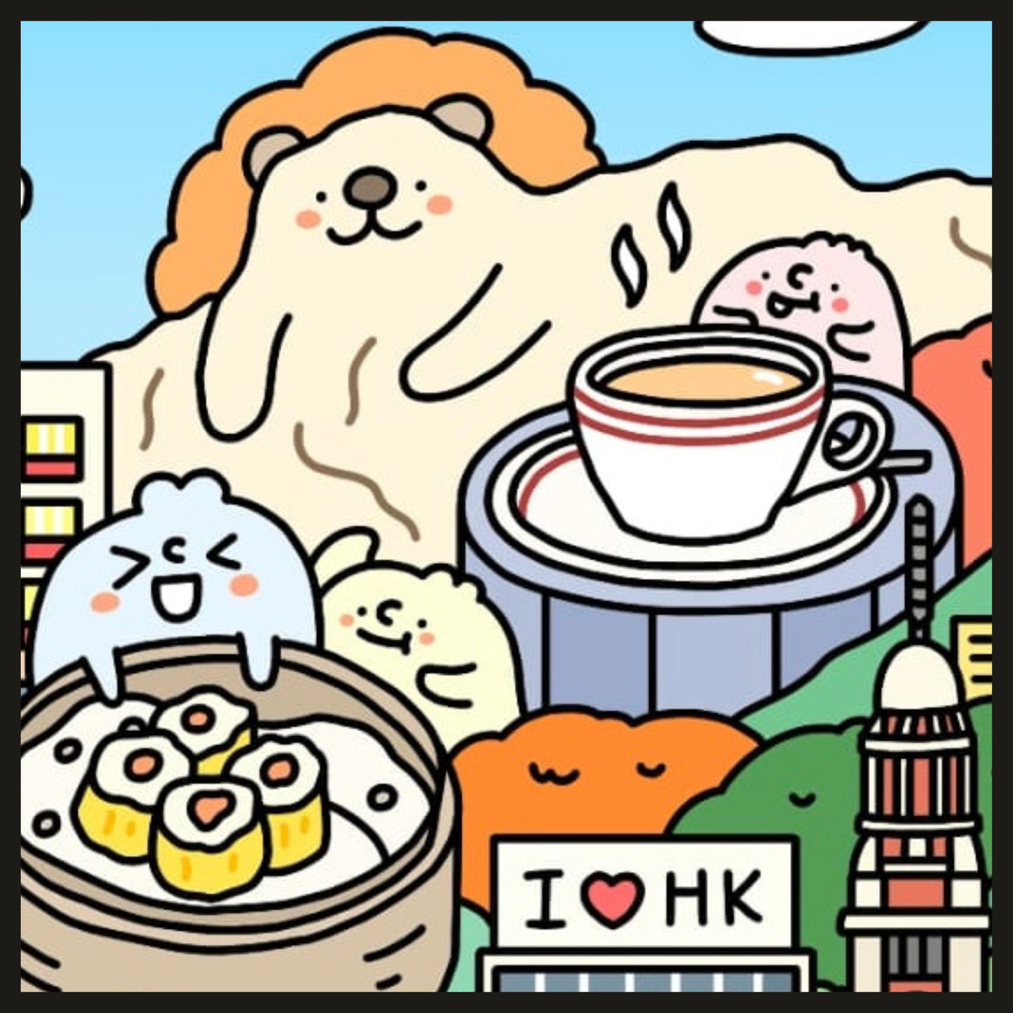 GK Doodle "我們的香港"【難易度：3~5】【EXP:20-250 GOLD:20~250】