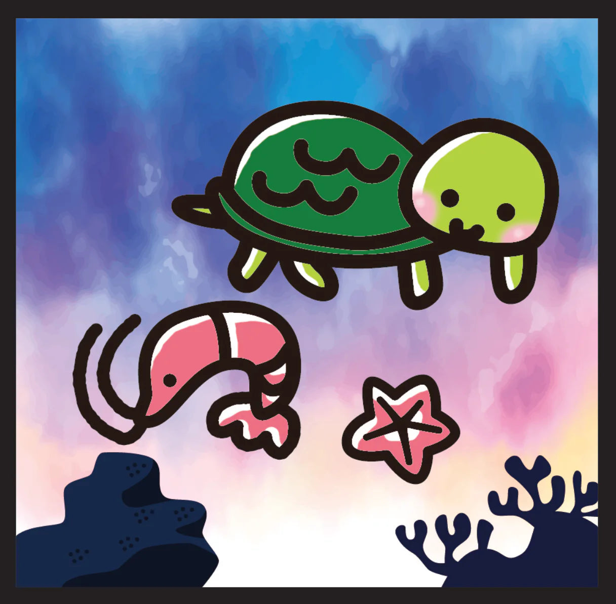 ばむへい： "エビ＆カメ" 【難易度：1】【EXP:20 GOLD:20】
