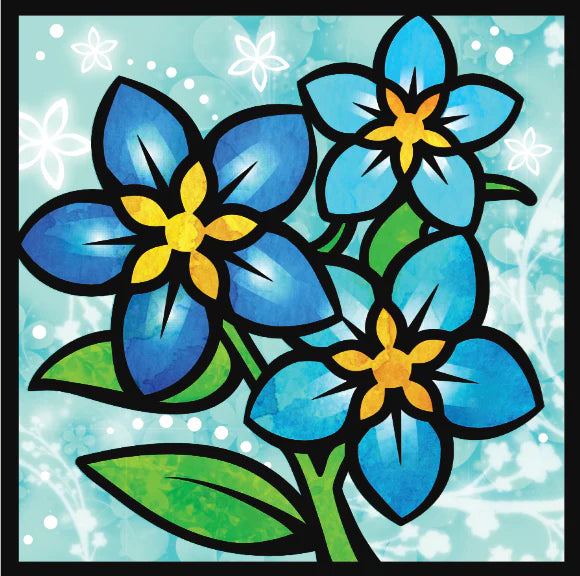 Little Flowers Forget-me-not Blue【難易度：1】【EXP:20 GOLD:20】