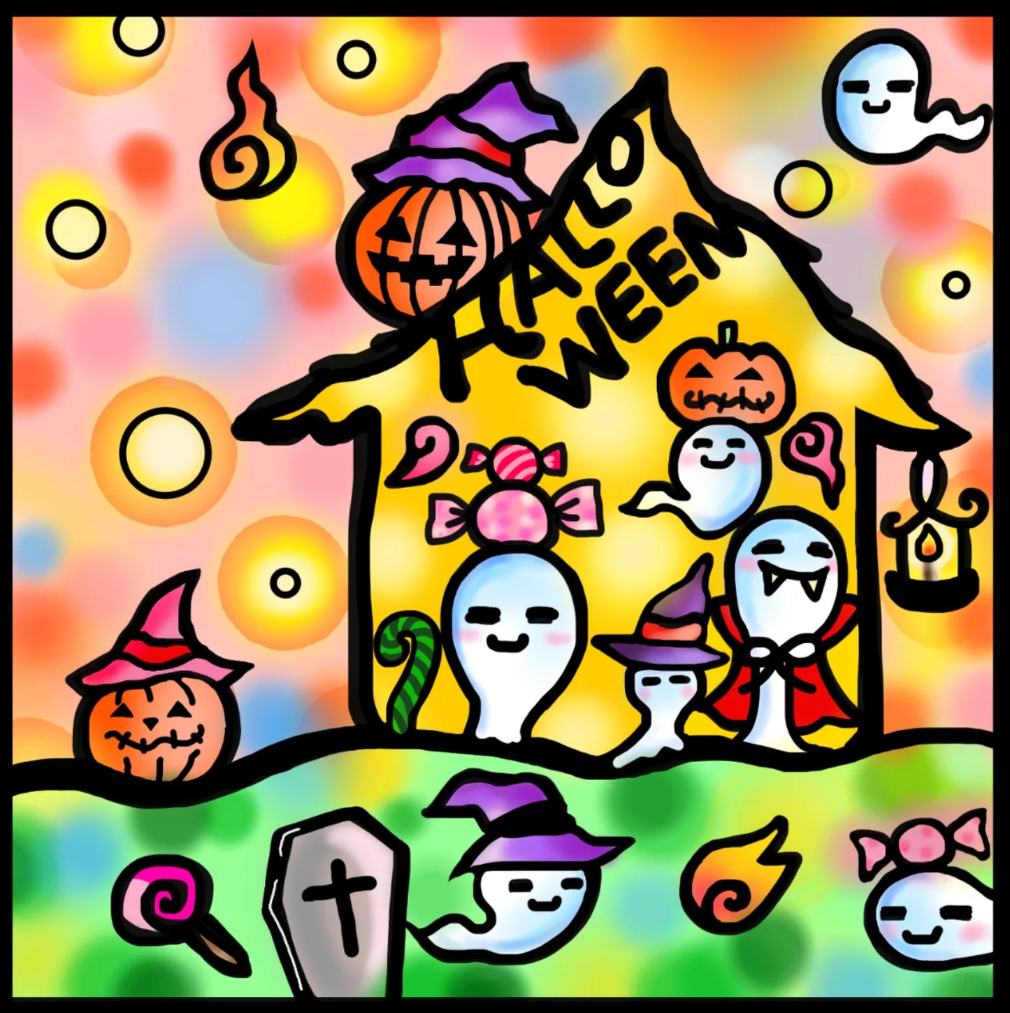 MIZUHO ''オバケたちのハロウィン''【難易度：3】【EXP:40 GOLD:40】