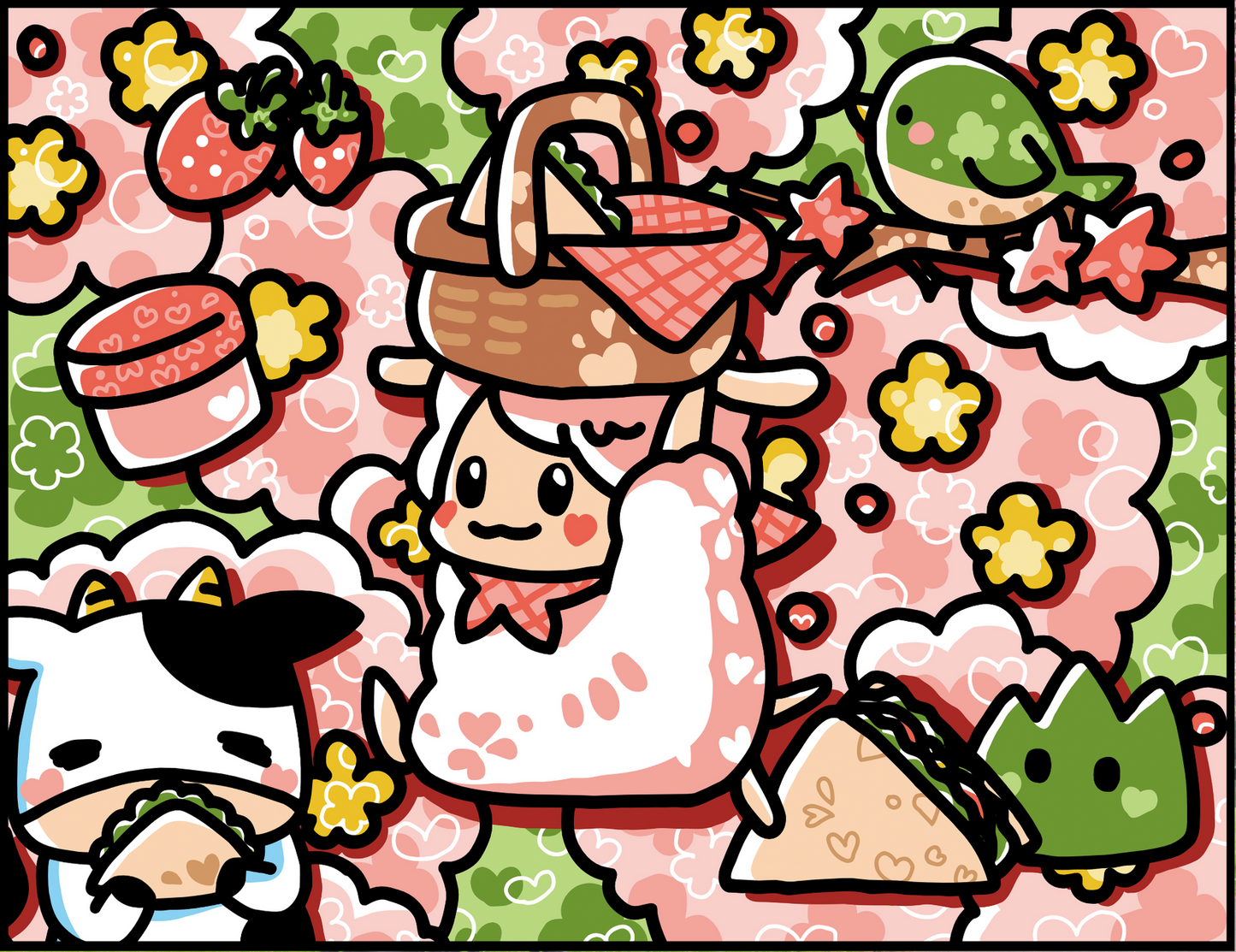 ばむへい：さくらピクニック【難易度：2】【EXP:250 GOLD:250】