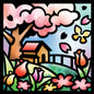 四季の風景 "春の桜"【難易度：2】【EXP:20 GOLD:20】