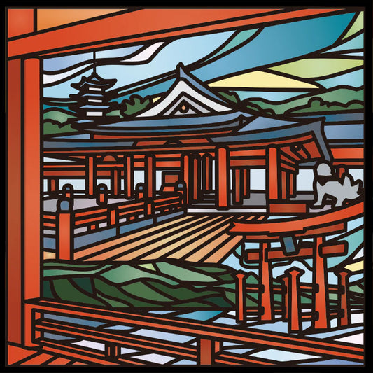 日本の名所 “厳島神社”【難易度：4】【EXP:40 GOLD:40】