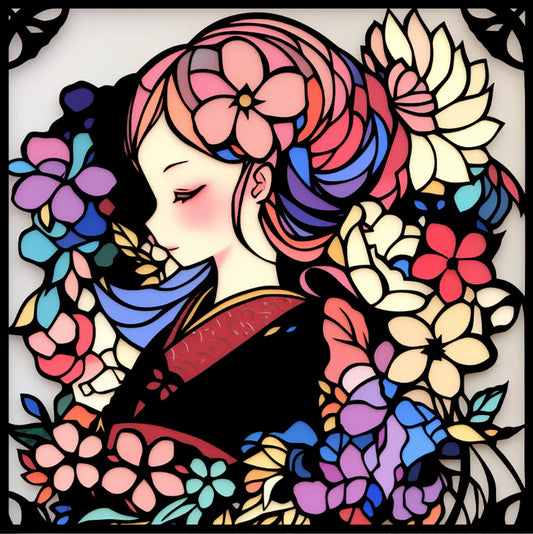 装花譚（そうかたん）『さくら髪に灯る紅』【難易度：3】【EXP:40 GOLD:40】