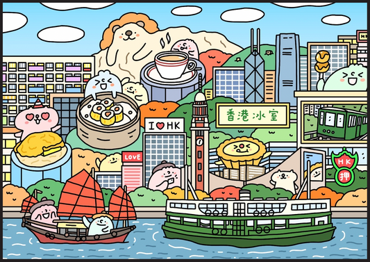 GK Doodle "我們的香港"【難易度：3~5】【EXP:20-250 GOLD:20~250】