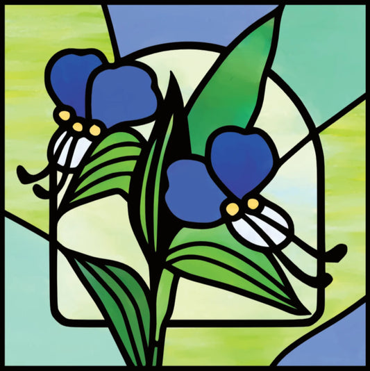 Stained Glass Window "つゆくさ" 【難易度：2】【EXP:20 GOLD:20】