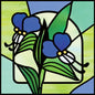 Stained Glass Window "つゆくさ" 【難易度：2】【EXP:20 GOLD:20】