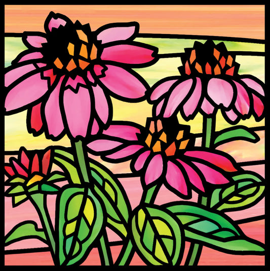 Stained Glass Window "エキナセア" 【難易度：3】【EXP:20 GOLD:20】