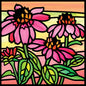 Stained Glass Window "エキナセア" 【難易度：3】【EXP:20 GOLD:20】