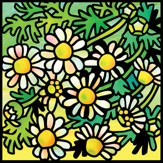 Stained Glass Window "カモミール" 【難易度：3】【EXP:20 GOLD:20】