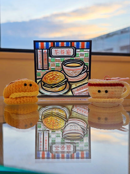 Manki：港式茶餐廳【難易度：2】【EXP:20 GOLD:20】x Ohohandand 鉤織小物