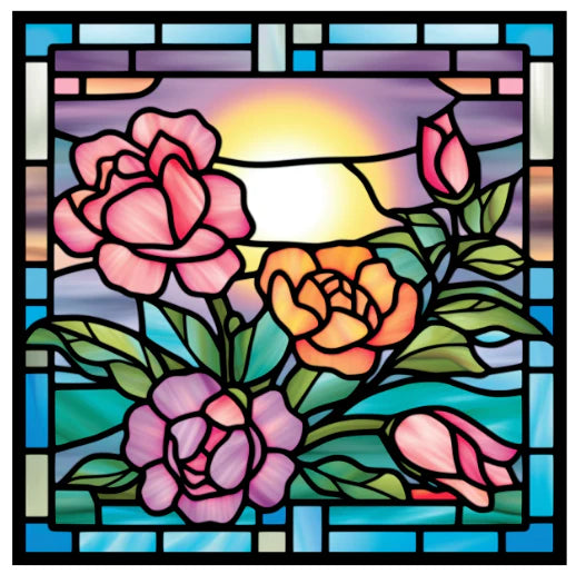 Stained Glass Window "Elegant Sunrise"【難易度：3】【EXP:40 GOLD:40】