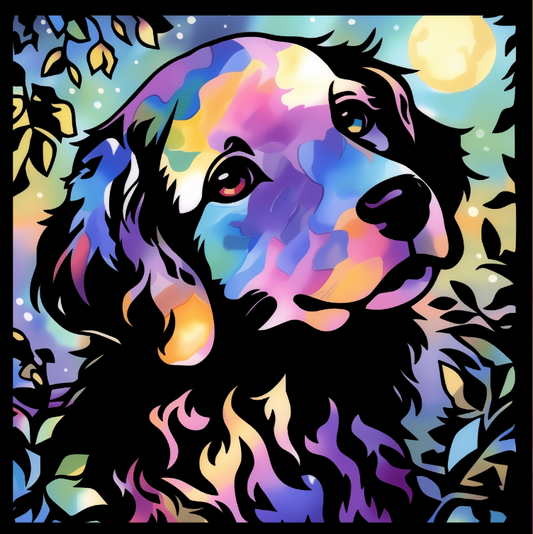 PAINT DOGS ペイントドッグス『ゴールデンレトリバー』【難易度：3】【EXP:40 GOLD:40】
