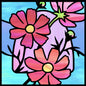 Stained Glass Window "コスモス" 【難易度：2】【EXP:20 GOLD:20】